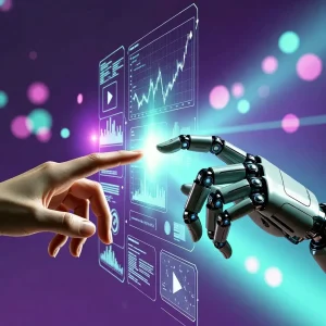 Tujuan Jasa Video AI Ilustrasi layanan produksi video menggunakan teknologi kecerdasan buatan